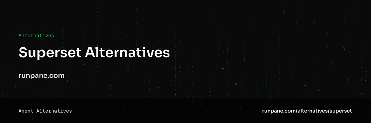 Superset Alternatives for Windows + Linux — Agent Managers Compared — Pane comparison hero image