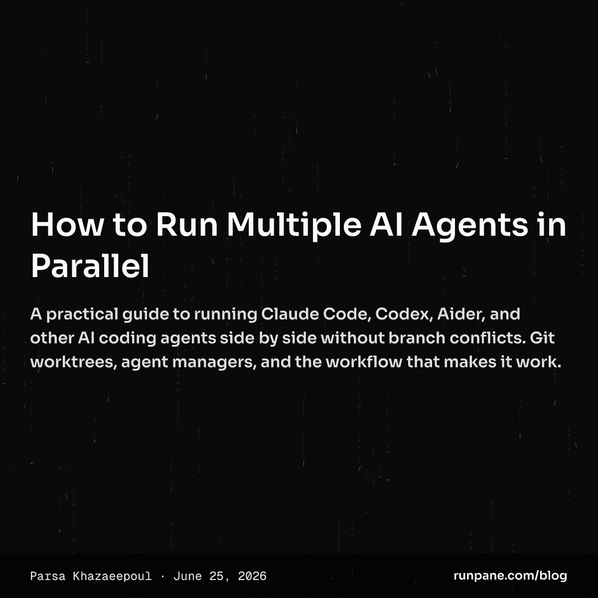 How to Run Multiple AI Agents in Parallel — Square (1:1)